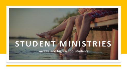 Student Ministries